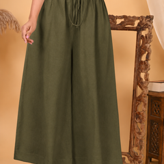Casual Straight Wide Leg Pant