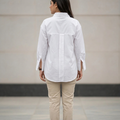 Women Cotton Oversized Shirt