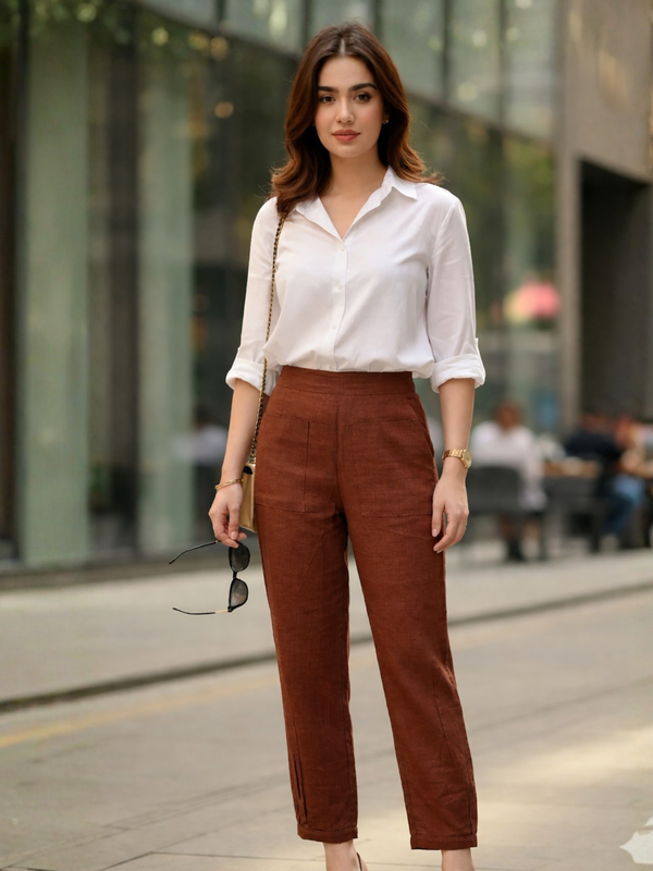Women Cotton  Afghani Style Barrel Pants
