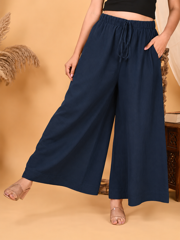 Casual Straight Wide Leg Pant
