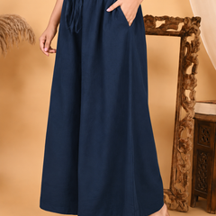 Casual Straight Wide Leg Pant