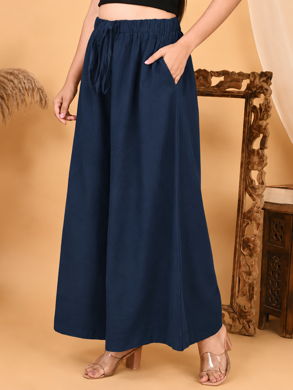 Casual Straight Wide Leg Pant