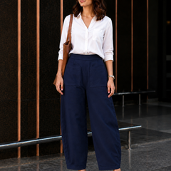 Women Cotton  Afghani Style Barrel Pants