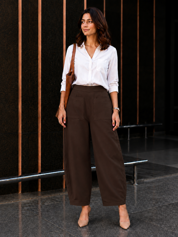 Women Cotton  Afghani Style Barrel Pants