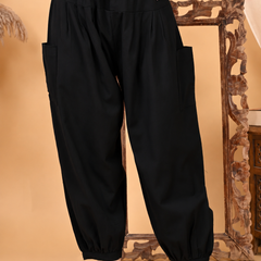 Premium Pure Cotton Bubble Fit Women Pants