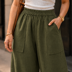 Women Cotton Balloon Fit Pants