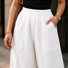 Women Cotton Balloon Fit Pants