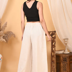 Casual Straight Wide Leg Pant