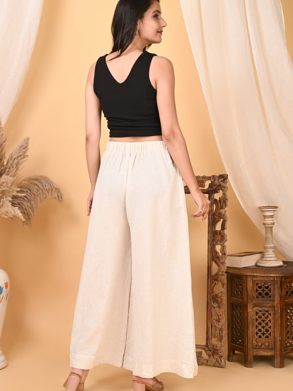 Casual Straight Wide Leg Pant