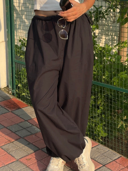 Stylish Women’s Wide Leg Baggy Cotton Ankle Length Pant