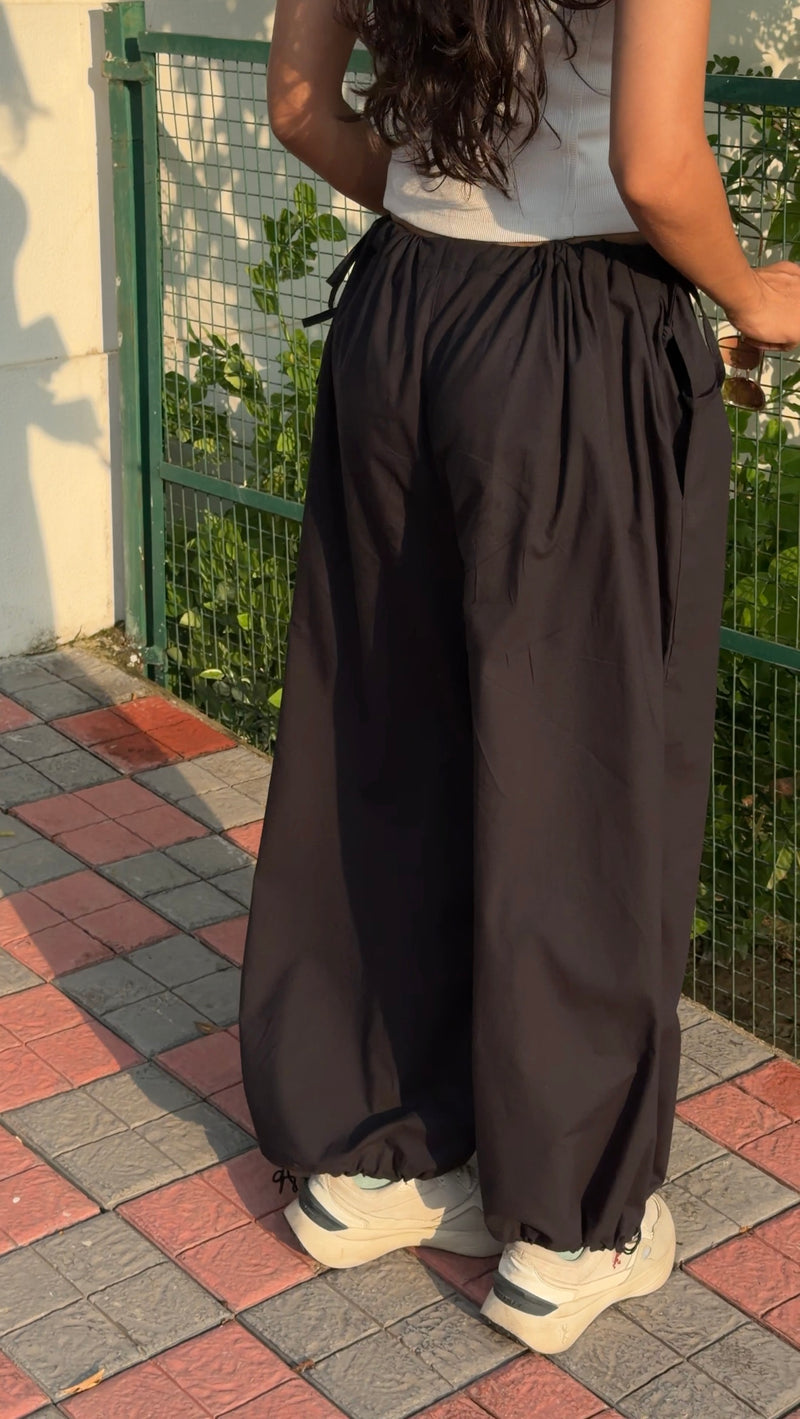 Stylish Women’s Wide Leg Baggy Cotton Ankle Length Pant