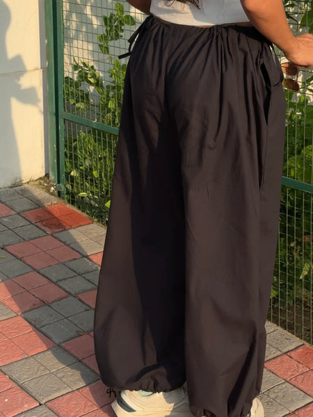 Stylish Women’s Wide Leg Baggy Cotton Ankle Length Pant